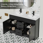 Meuble-lavabo Wavy Line 30/36/48 avec évier et robinet