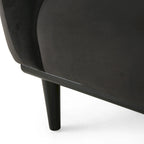 Causeuse capitonnée Chaparral par Christopher Knight Home