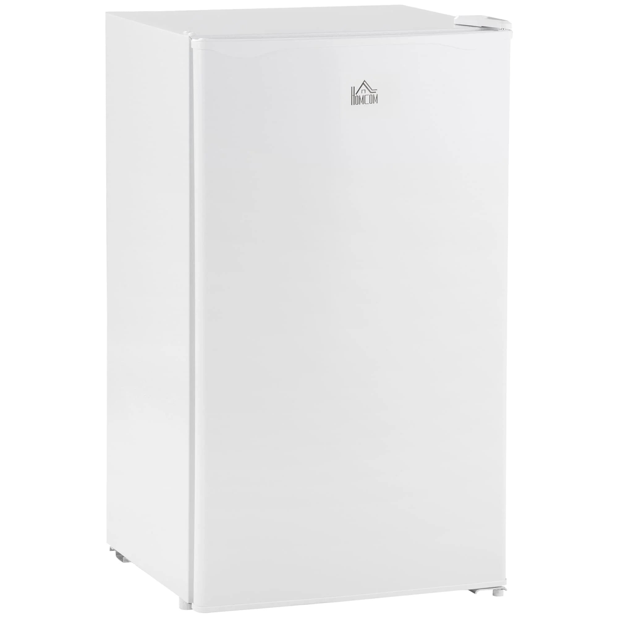 HOMCOM Mini-réfrigérateur avec congélateur 90 L, petit réfrigérateur avec thermostat réglable pour chambre
