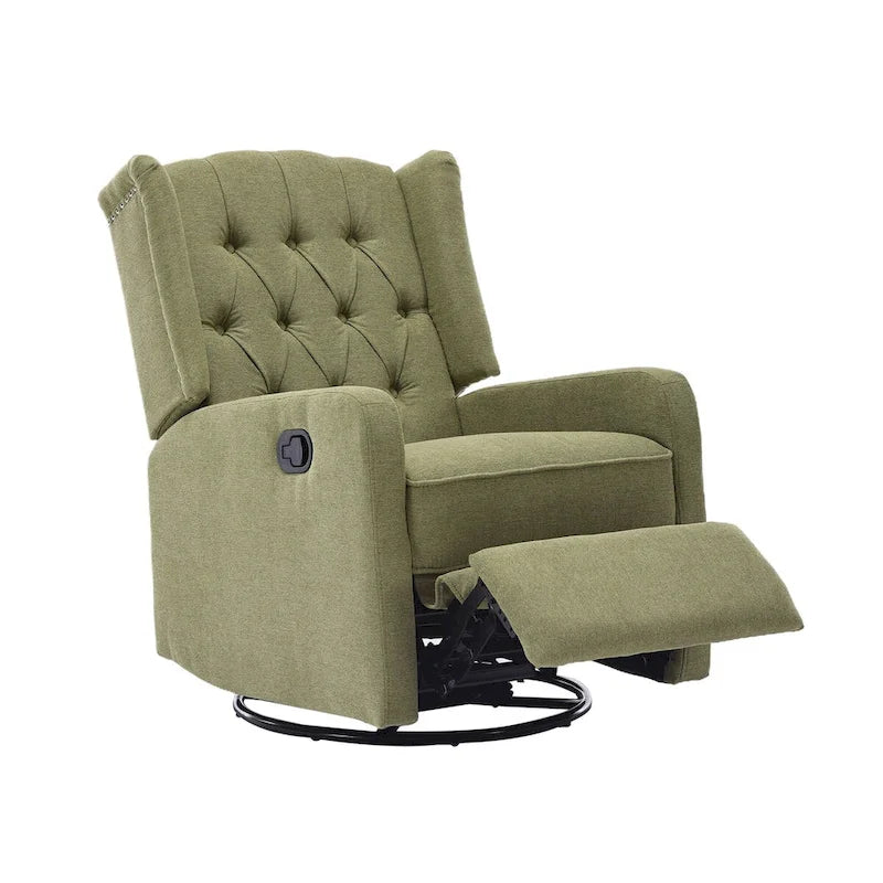 Fauteuil de relaxation multi-vitesses, rotatif à 360 degrés, avec fonction de bascule
