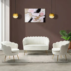 Ensemble de salon 3 pièces Xabier 132 cm par HULALA HOME