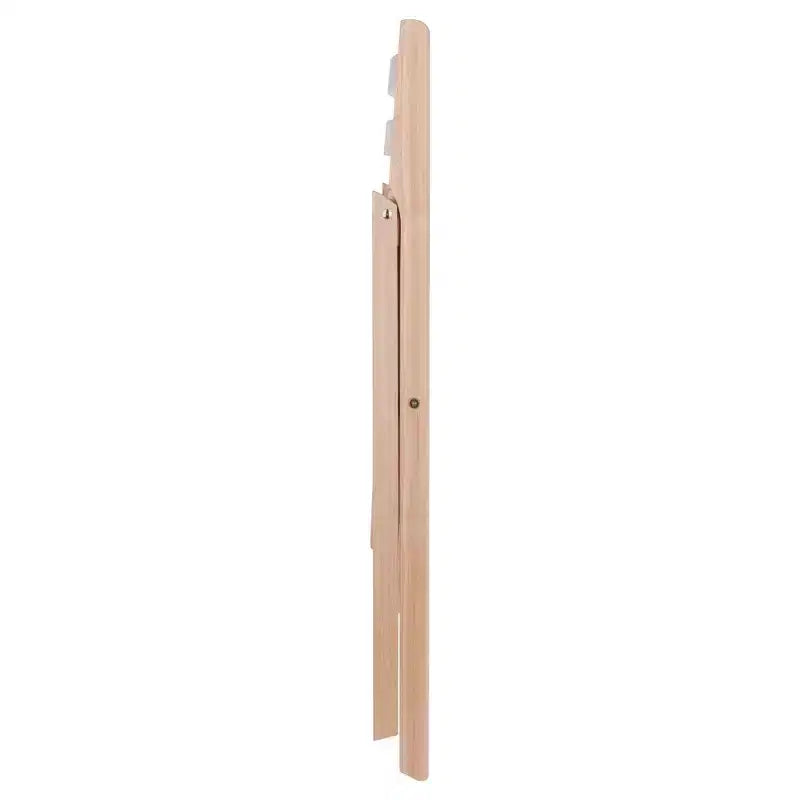 Lot de 4 chaises pliantes - Winsome : Cadre en bois massif, aucun assemblage requis, nettoyage ciblé, poids maximal 79 kg