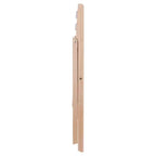 Lot de 4 chaises pliantes - Winsome : Cadre en bois massif, aucun assemblage requis, nettoyage ciblé, poids maximal 79 kg