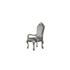 Lot de 2 Chaises Dresden 66 cm Blanc Os Vintage - Acme Furniture : Pieds griffes, Clous décoratifs, Cadre en bois