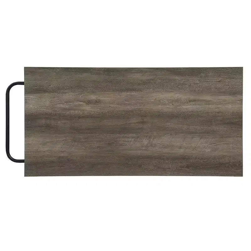 Acme Furniture Îlot de cuisine Lona Chêne rustique/Fini noir