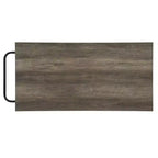 Acme Furniture Îlot de cuisine Lona Chêne rustique/Fini noir