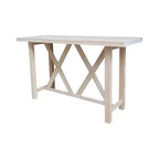 Table haute Paul non finie - International Concepts