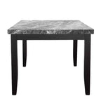Table de salle à manger Napoli avec plateau en marbre gris - Steve Silver Co.