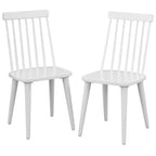 Ensemble de salle à manger moderne 7 pièces Ericson de Buylateral, naturel/blanc : style contemporain, table rectangulaire, 6 chaises