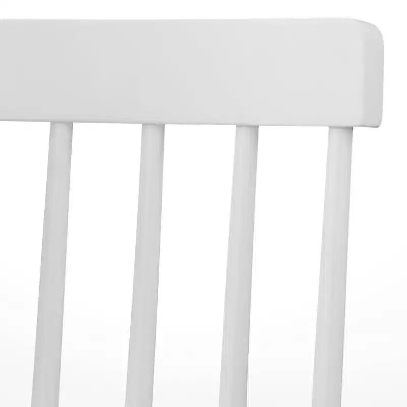 Ensemble de salle à manger moderne 7 pièces Ericson de Buylateral, naturel/blanc : style contemporain, table rectangulaire, 6 chaises