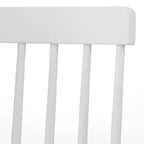 Ensemble de salle à manger moderne 7 pièces Ericson de Buylateral, naturel/blanc : style contemporain, table rectangulaire, 6 chaises