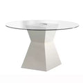 HOMES: Inside + Out 45" Grimsby Round Dining Table White