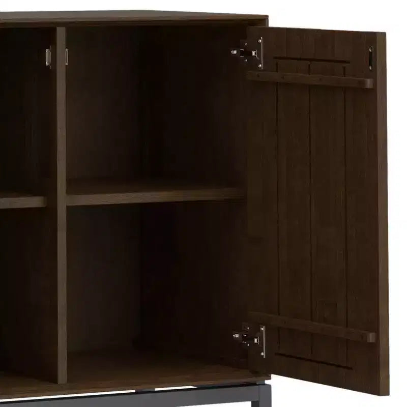 Bahut 4 portes WyndenHall Devlin marron noyer