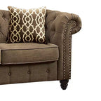 Canapé Aurelia en lin marron Acme Furniture