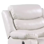 Fauteuil d'appoint en PU Eilbra de 99 cm, beige - Acme Furniture