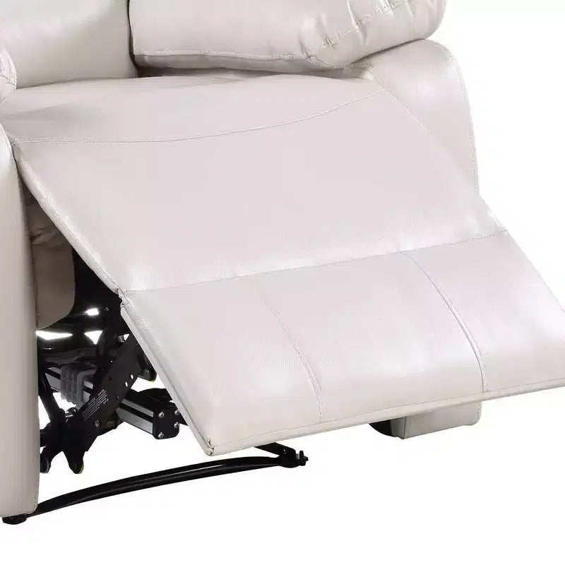Fauteuil d'appoint en PU Eilbra de 99 cm, beige - Acme Furniture