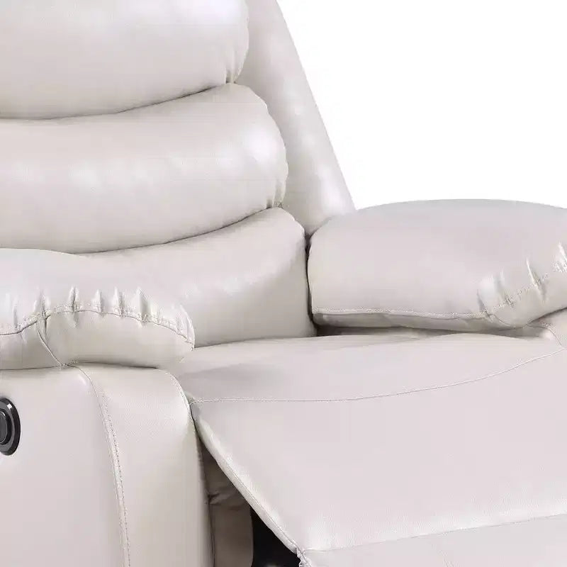 Fauteuil d'appoint en PU Eilbra de 99 cm, beige - Acme Furniture