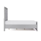 Ensemble de chambre Tenaya de 5 pièces pour grand lit double (Eastern King) argenté/gris - HOMES: Inside + Out