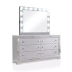 Ensemble de chambre Tenaya de 5 pièces pour grand lit double (Eastern King) argenté/gris - HOMES: Inside + Out