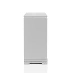 Ensemble de chambre Tenaya de 5 pièces pour grand lit double (Eastern King) argenté/gris - HOMES: Inside + Out