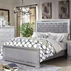 Ensemble de chambre Tenaya de 5 pièces pour grand lit double (Eastern King) argenté/gris - HOMES: Inside + Out