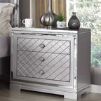 Ensemble de chambre Tenaya de 5 pièces pour grand lit double (Eastern King) argenté/gris - HOMES: Inside + Out
