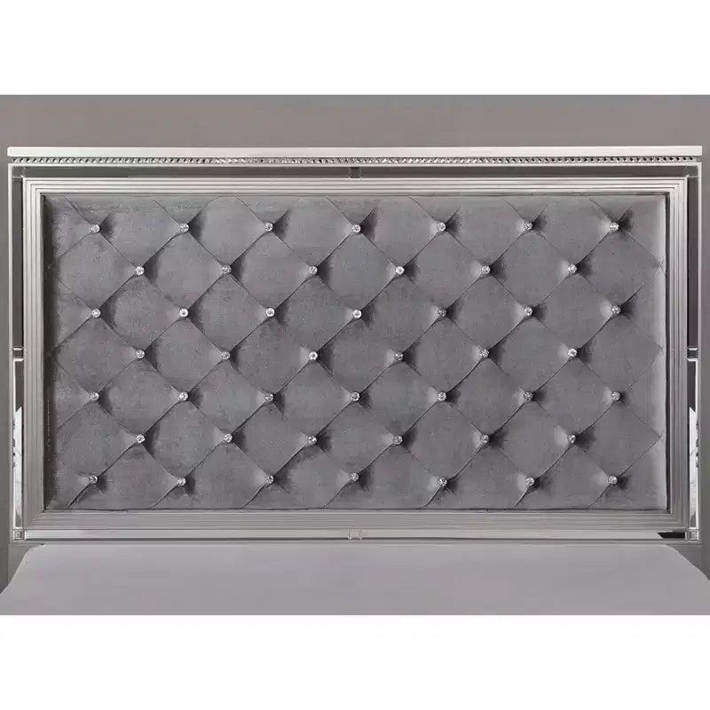 Ensemble de chambre Tenaya de 5 pièces pour grand lit double (Eastern King) argenté/gris - HOMES: Inside + Out