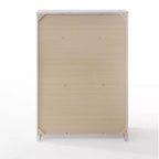 Commode Naima Ii Acme Furniture Blanc Finition Haute Brillance