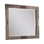 Acme Furniture Andria Dresser Mirror Reclaimed Oak
