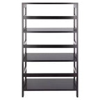 Étagère à livres 42 po de large et 3 sections espresso - Winsome