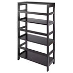 Étagère à livres 42 po de large et 3 sections espresso - Winsome