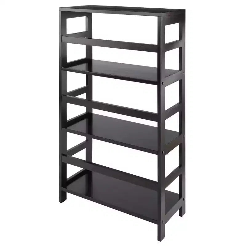 Étagère à livres 42 po de large et 3 sections espresso - Winsome