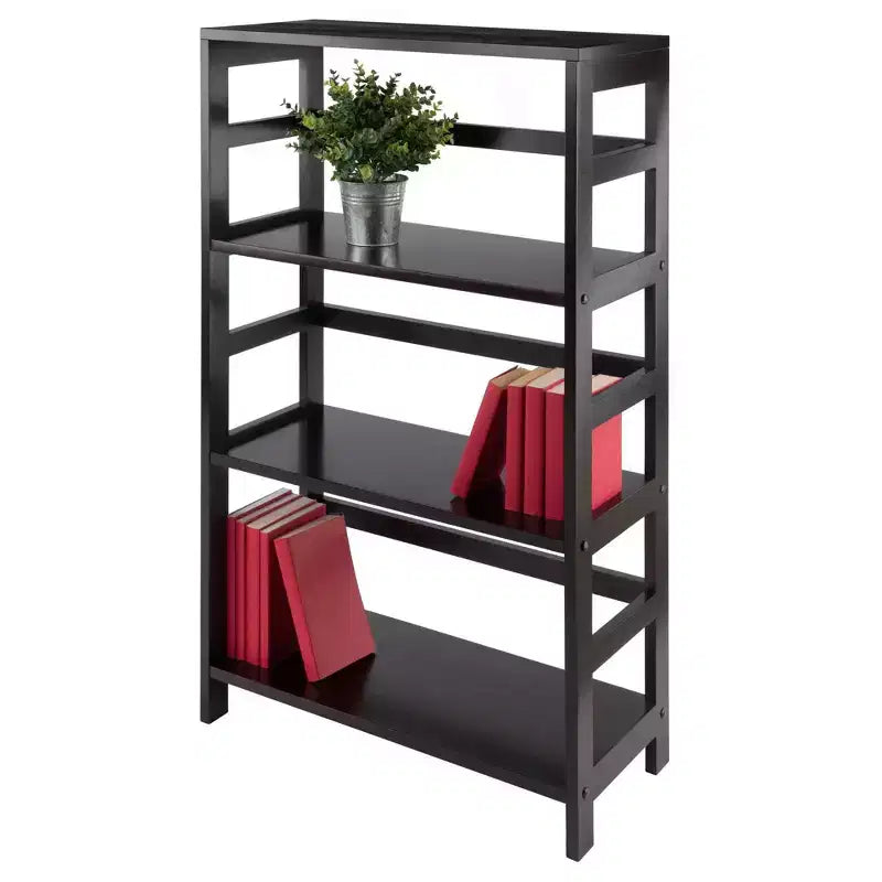 Étagère à livres 42 po de large et 3 sections espresso - Winsome