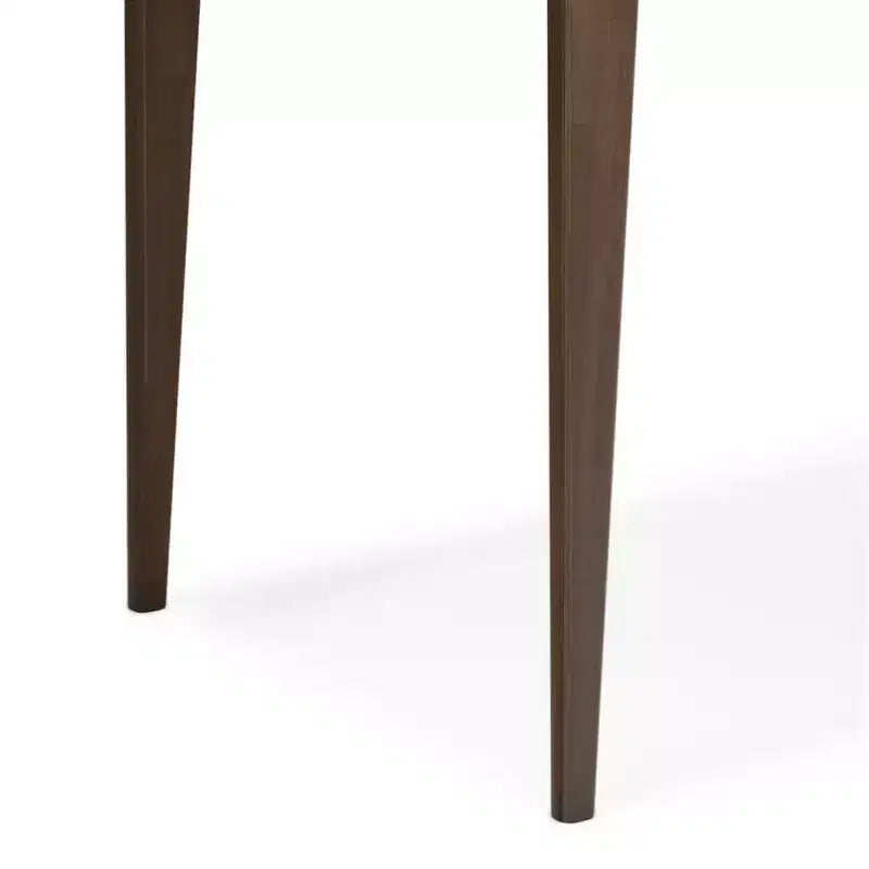 Petit bureau Pearson brun noyer - WyndenHall : style exécutif 48", tiroir pour clavier, classeur