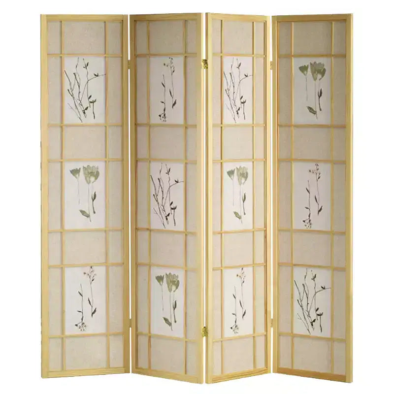 4 Panel Shoji Screen Natural - Ore International