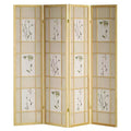 4 Panel Shoji Screen Natural - Ore International
