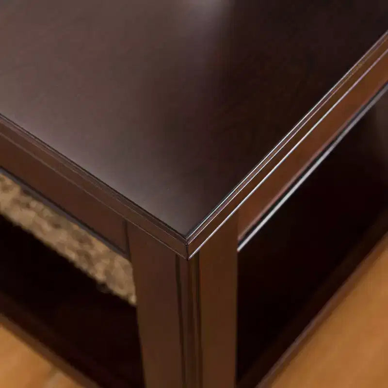 Table Basse Laurent Condo/Appartement Finition Cerisier Chocolat - Leick Home