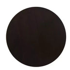 Table d'appoint HomePop Lindsay à piètement métallique, couleur Terre d'ombre naturelle