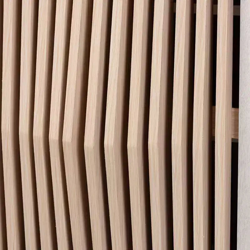 Baxton Studio Simona Armoire de rangement 2 portes en bois : Design Mid-Century, 4 étagères, Pieds inclinés