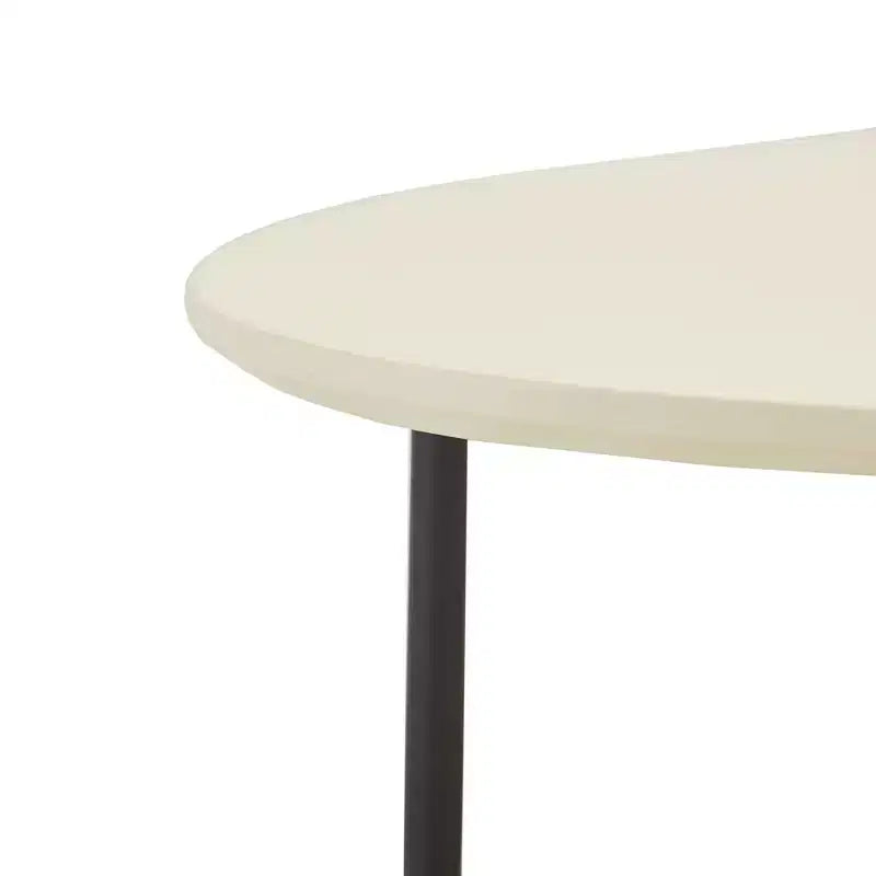 Table basse Blandford blanc/naturel - Madison Park