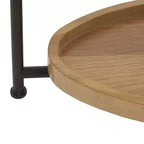 Table basse Blandford blanc/naturel - Madison Park