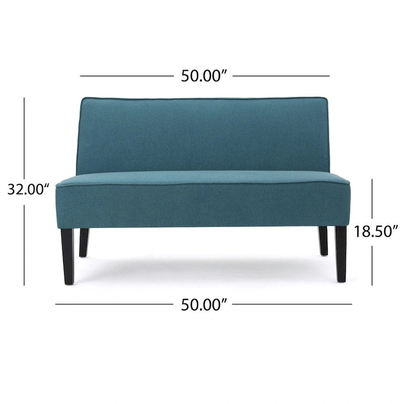 Canapé deux places en tissu Dejon de Christopher Knight Home