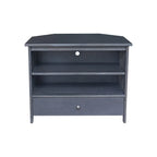 Meuble TV d'angle Mission en bois massif