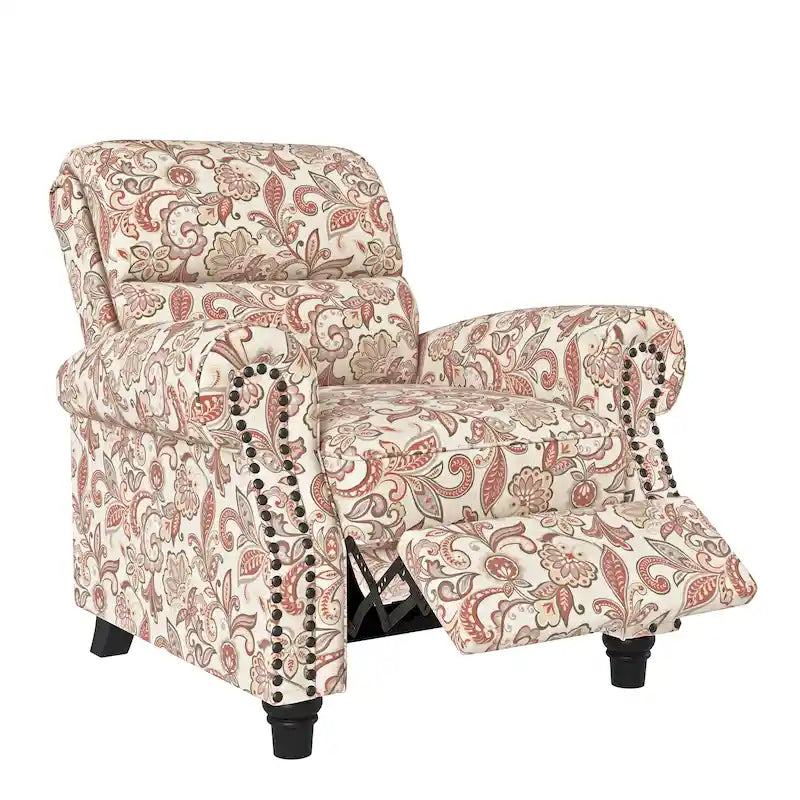 Fauteuil inclinable à dossier poussoir Copper Grove Jessie ProLounger Paisley