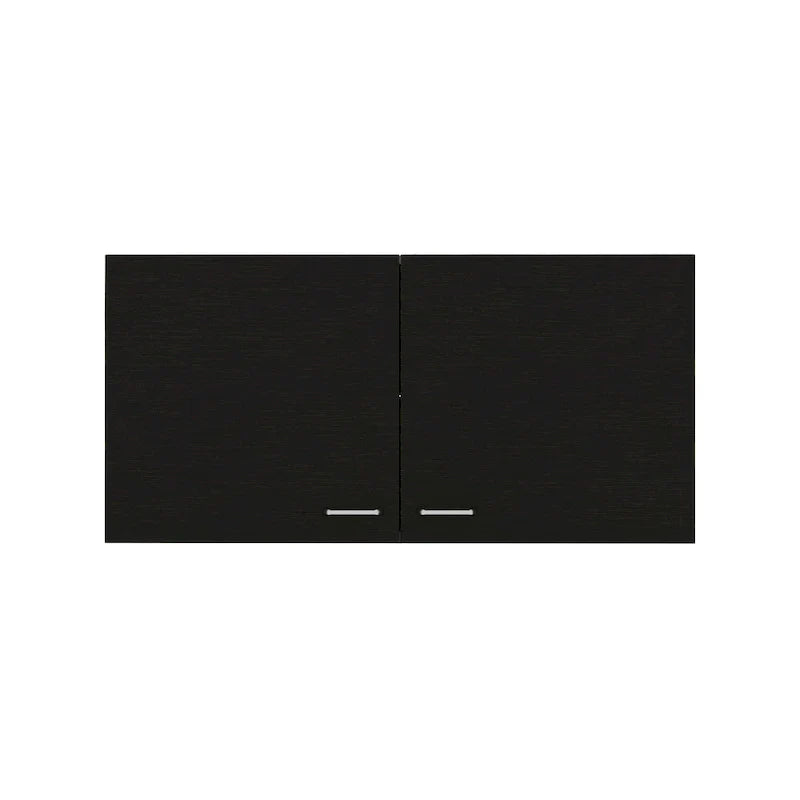 TUHOME Napoles Meuble Haut Mural Double Porte - N/A