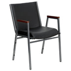 Chaise empilable robuste avec accoudoirs - 21P x 21L x 31H