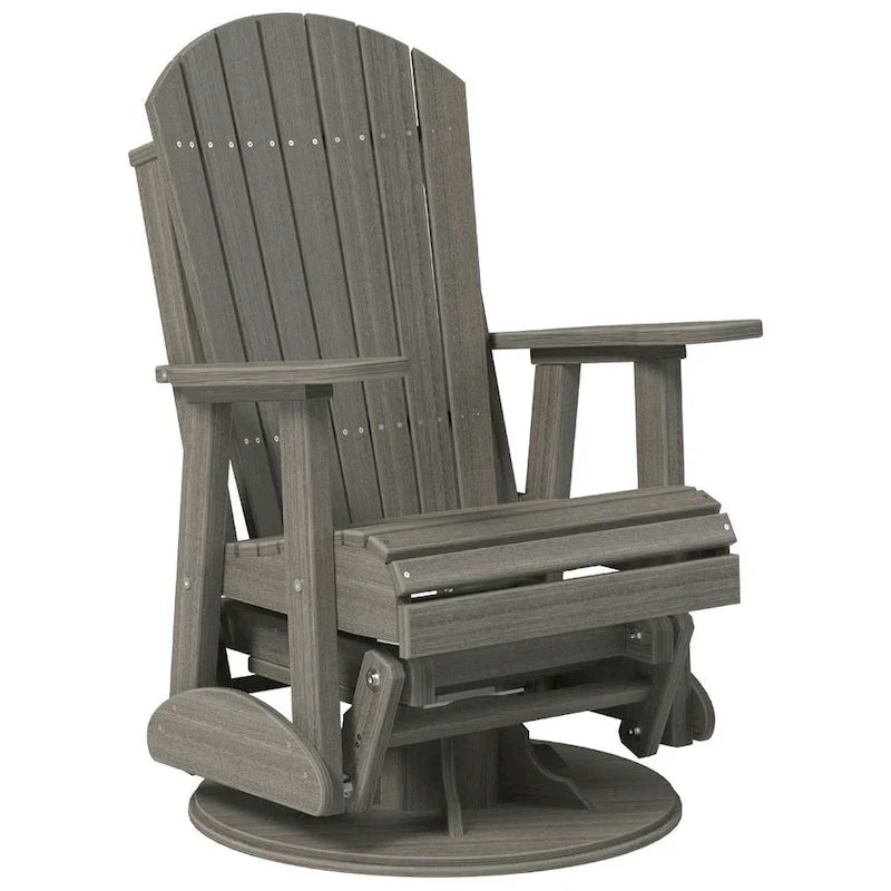 Chaise pivotante et coulissante Adirondack en Poly Lumber