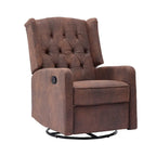 Fauteuil de relaxation multi-vitesses, rotatif à 360 degrés, avec fonction de bascule