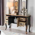 Console de rangement en bois "café français" avec tiroirs