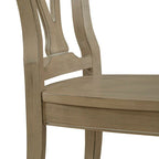 Chaise de salle à manger Magnolia Manor à dossier ajouré (lot de 2)